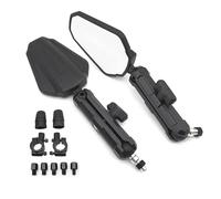 Folding Motorcycle Rearview Mirrors Off Road Adventure Wide Side Mirrors For Hypermotard 950