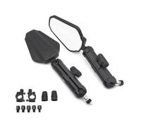 Folding Motorcycle Rearview Mirrors Off Road Adventure Wide View Side Mirrors For F800r
