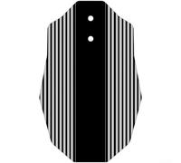 Folding Mudguard Extension for, Quick Release For Bike Guard, PP5 Plastic Cycling Mud Flap, Front Rear Wheel Extender with Night Ride Reflective Safety Design(Single Front Wheel)