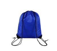 Folding Multifunctional Double-shoulder Braided Drawstring Backpack Bag for Sports Valentine's Day/Mother's Day/Wedding/Anniversary/Party/Graduation/Christmas/Birthday Gifts - Royal Blue