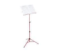 Folding music stand - red