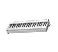 Folding Musical Keyboard Professionalportable Controller Electronic Piano Instrument Adults Piano Digital (Color : White)