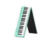 Folding Musical Keyboard Professionalportable Controller Electronic Piano Instrument Adults Piano Digital (Color : Green)