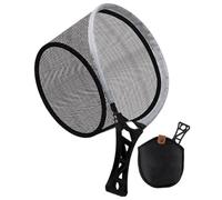 Folding Net, Fly Net for Stream, Fly Net, Single Button Ring, New and Modern, with Storage Bag, Lightweight and Portable Tool, Ideal