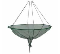 Folding Net - Large Round Bridge Drop Trap, Soft Steel Hoop, Soft for Portability | Easy Release Catfish Landing Equipment