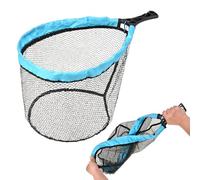 Folding Net with Handle for Catch and Release - Heavy Duty Equipment for Freshwater and Salt Water in Lakes, Reservoirs, Streams, Rivers and Ponds