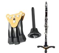 Folding Oboe Stand | Tripod Stand Holder - Universal, Easy to Use, Waterproof, Durable, Portable Clarinet Stand for Clarinet, Flute, Oboe Luckxing