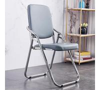 Folding Office Chair - Ergonomic Portable Conference Chair with Padded Seat and Back - Ideal for Small Spaces, Events, Training, and Home Use