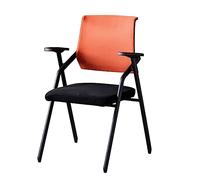 Folding Office Chair with Armrest, Breathable Mesh Back for Company, School, and Waiting Room Training