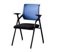 Folding Office Chair with Armrest, Breathable Mesh Back for Company, School, and Waiting Room Training