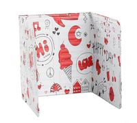 Folding Oil Splatter Shield 84cm Anti-Grease Stove Guard(C)