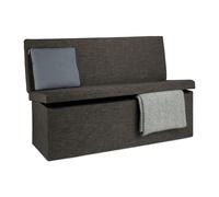 Folding ottoman Foldable Bench Comfy Footstool Stylish Pouffe Removable Lid