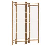 Folding Panel Room Divider Privacy Screen Black/Cream White Multi Sizes vidaXL