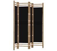 Folding Panel Room Divider Privacy Screen Black/Cream White Multi Sizes vidaXL