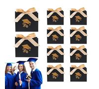 Folding Paper Bags - Draw String - Graduation Party Favour Bags, Reusable Fabric Goodie Bags | Personalised Graduate Keepsake Skins, Customisable Souvenir Holders for College Events