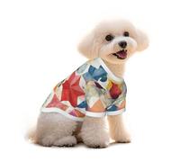 Folding Paper Crane Painting Dog T-Shirt Clothes Apparel Puppy Vest Pet and Elastic Tank Top Clothing, Dogs Cats Pullovers Cute Breathable Soft Medium
