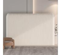 Folding Paper Partition, Portable Room Divider for Home, Office, and Studio Privacy