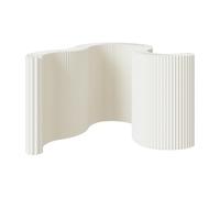 Folding Paper Room Divider - Portable Privacy Screen for Home & Office, Lightweight Freestanding Indoor Flexible Partition Wall, Easy to Clean & Versatile Design white 118.1 * 86.6in
