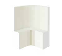 Folding Paper Screen Room Dividers Can Items And Display Ornaments, Suitable For Offices, Living Rooms, And Clothing Stores(White,2.12X1.9M/6.95X6.23FT)