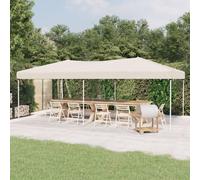 (Cream) vidaXL Folding Party Tent Garden Camping Gazebo Multi Colours Multi Sizes
