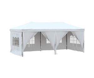 Folding Party Tent with Sidewall Patio Camping Gazebo Pavilion Marquee vidaXL