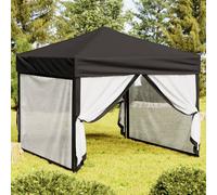 (anthracite, 292 x 292 x 245 cm) vidaXL Folding Party Tent with Sidewalls Pavilion Marquee Multi Colours/Sizes
