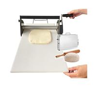 Folding Pasta Roller, Manual Dough Sheeter, Counter Top Dough Sheeter, Adjustable Thickness, for Handmade Dough, for Biscuit Dough, Italian Dough, Cookie Dough,RS101