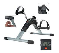 Folding Pedal Exerciser Mini Arm Leg Lcd Exercise Bike Foot Hand Cycle Peddler
