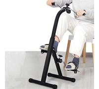 Folding Pedal Exerciser - Portable Stationary Bike For Elderly Men Women, Mini Arm Leg Exercise Cycle With LCD Display - Multifunctional Peddler Machine For Foot Hand, Compact