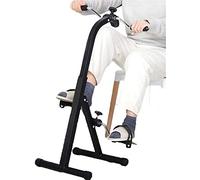 Folding Pedal Exerciser with Multifunctional LCD Display Mini Arm Leg Exercise Bike Foot Hand Cycle Portable Stationary Peddler Machine Bicycle Exerciser for Elderly