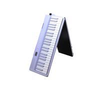 Folding Piano 61 Keys 88 Keys Portable Entrylevel Digital Keyboard Practice Folding Electronic Piano(Purple,88)