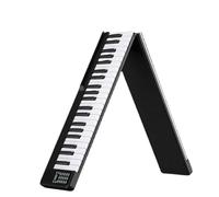 Folding Piano 88 Keys Portable Beginner Entry Electronic Piano Adult(Black)