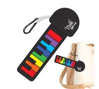 Folding Piano Keyboard - Silicone Roll Up Piano Keyboard | Piaano Keychain Toy | Rainbow Soft Touch Roll Up Piaano Keyboaard Suitable For Kids, Beginners, Travel & Musical Practice