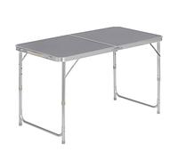 Folding Picnic Table - Adjustable Height Lightweight Outdoor Table for Garden Camping Balconies - Portable Versatile Solution for Outdoor Activities