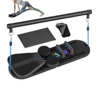 Folding Pilates Board, 5-in-1 Workout Equipment | Abdominal Exercise Machine for Women, Men, Athletes, Beginners, Fitness and Yoga Lovers, for Home and Home Use