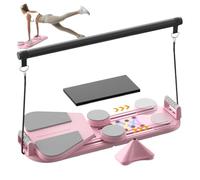 Folding Pilates Board - Fitness Equipment - Multifunctional Abdominal Trainer Board - For Women Men Beginners Fitness Enthusiasts Yoga Practitioners Home Gym Apartment