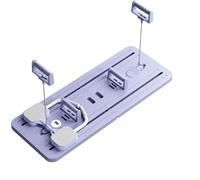 Folding Pilates,Multifunctional Abdominal Board with Resistance Bands And Knee Mat, Automatic ReboundRoller