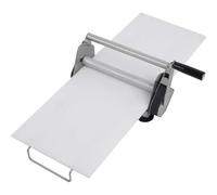 Folding Pizza Dough Press Machine, Stainless Steel Table Top Pasta Roller, Thickness Adjustable,for, Croissants(RS201)