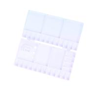 Folding Plastic Painting Tray Palette with Thumbhole for Artists