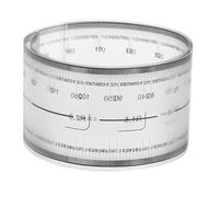 Folding Plastic Ruler with Double Sided Markings for Engineering Work