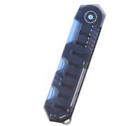 Folding Pocket Comb - 2 in 1 Beard Moustache Tool - Men's Styling Accessory | Compact Folding Beard Comb, Nourishing Oil Beard Hair with Daily Use, Quick Toilet, Elegant Look