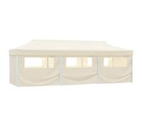 Folding Pop-up Party Tent with 8 Sidewalls 3x9m Gazebo Multi Colours vidaXL