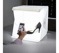 Folding Portable Lightbox Mini Photo Studio Small Shooting Box Photography Lighting Tent Kit for Smartphone or DSLR Camera 22 cm