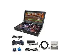 Folding Portable Pandora Box 30S 10000 Games Retro Arcade System 14 "720P HD Screen Mini Arcade with WiFi Full Metal Plug and Play Video Game Console (128GB 10000+ Games)