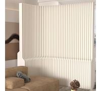 Folding Privacy Screen Divider, 4-Panel Room Divider, Free-Standing Partition for Offices, Living Rooms, Beauty Salons