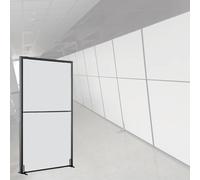 Folding Privacy Screen Panel, Freestanding Room Divider for Office and Bedroom Separation