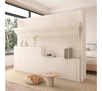 Folding Privacy Screen Room Divider, Decorative Paper Partition for Room Separation, Plegable Privacy Panel 200cm x 200cm, Ideal for Home and Office Use