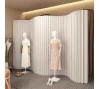 Folding Privacy Screen Room Divider, Portable Partition for Home Office Store Enterprise