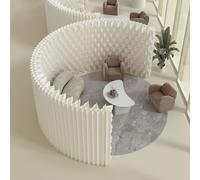 Folding Privacy Screen Room Divider, Portable Partition for Office Home Exhibition Space Separation