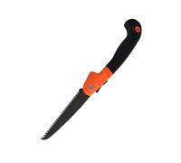 Folding Pruning Saw, Premium Folding Hand Saw with Secure Lock Comfort Soft Grip for Garden - Material: 65 Manganese Steel + Pp+TPR - Color: Black + Orange - Size: 23 * 5.3 * 2.4cm - Length: 18cm/7''